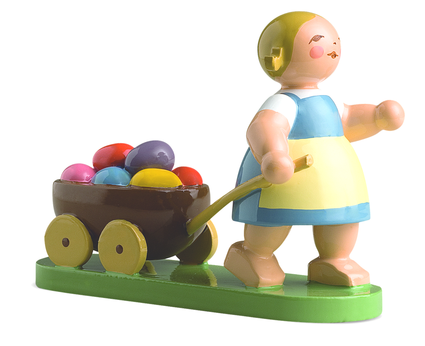 Wendt & Kühn Ostermädchen mit Wagen